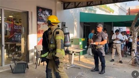 Lanzan Artefacto Explosivo En Domino S Pizza De Juchit N Hay Heridos