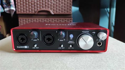 Аудиоинтерфейс (звуковая карта) Focustrite Scarlett 2i2 2gen: 2 200 грн ...