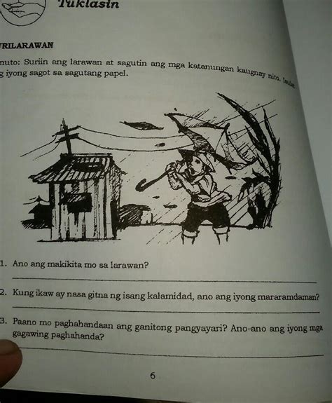 1ano Ang Makikita Mo Sa Larawan 2 Kung Ikaw Ay Nasa Gitna Ng Isang