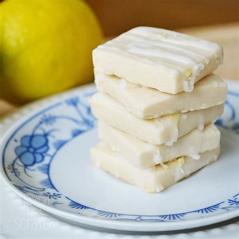 Melt In Your Mouth Lemon Shortbread Cookies Flavor From Scratch Artofit