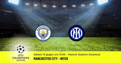 Manchester City Inter Pronostico Champions League 10 06 2023