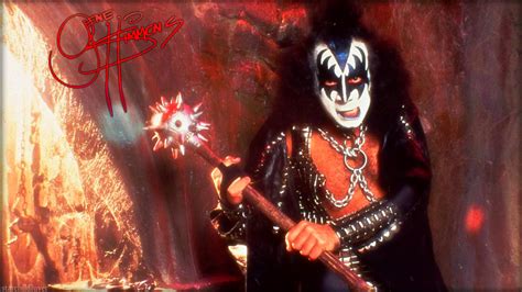 Gene Simmons 1978 God Of Thunder Wallpaper 38392592 Fanpop