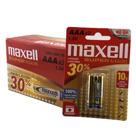 Pin Aa Maxell Super Alkaline Lr V Vi N Ch Nh H Ng Nh Ph N Ph I