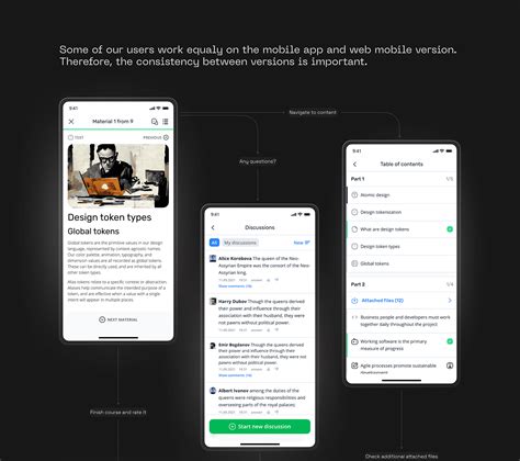 E-learning application Teachbase. Content Player on Behance