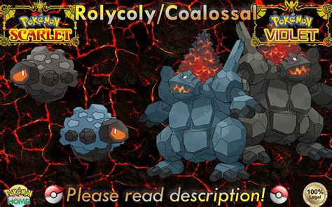 Shinynon Shiny Rolycolycoalossal 6iv Pokémon Etsy