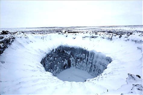 Extraordinary Photos From Inside The Siberian Methane Blowhole Ecowatch