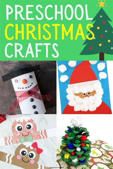 56 Easy Christmas Crafts For 4 Year Olds Simply Full Of Delight