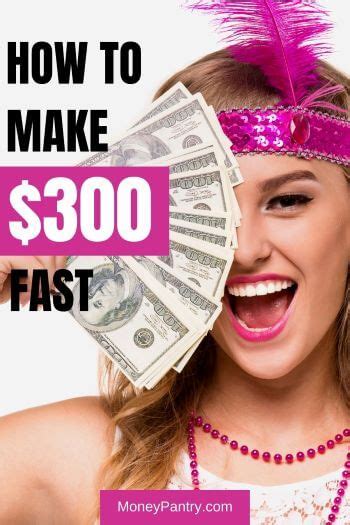 50 Realistic Ways To Make 300 Fast Moneypantry