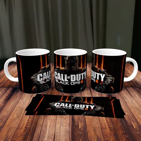 Caneca Call Of Duty Porcelana Ml No Elo Monica Portela