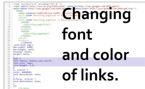 Applying a font and changing font color