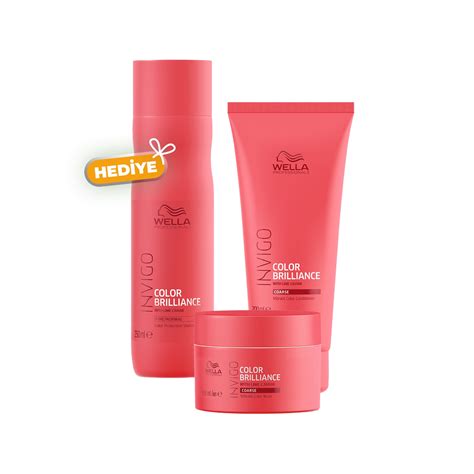 Wella Invigo Color Brillance Renk Koruyucu L Set Sachane