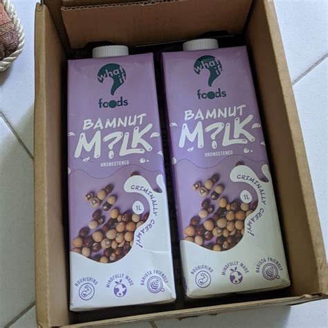 Whatif Foods Bamnut Plant Based Milk Everyday Review Abillion