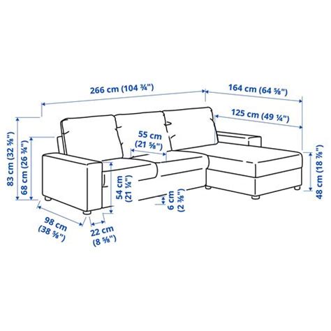 Vimle Hallarp Gri Li Kanepe Ve Uzanma Koltu U Ikea