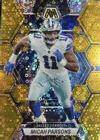 Micah Parsons 2023 Mosaic 58 No Huddle Gold 10 Price Guide Sports