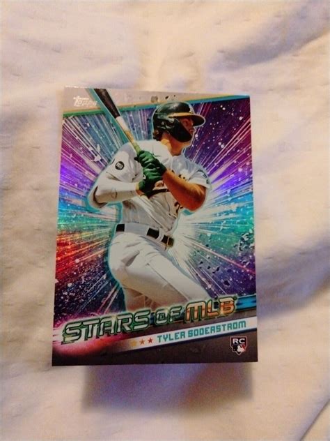 Topps Series Tyler Soderstrom Csmlb Stars Of Mlb Chrome Rc