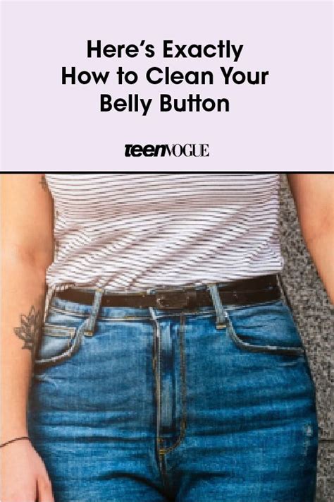 How To Clean Your Belly Button A Complete Guide Ihsanpedia