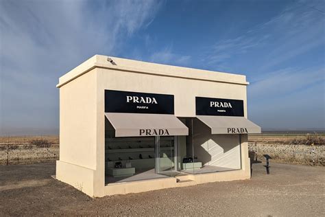 Quirky Attraction The Prada Marfa Store In The Artsy Town Of Marfa