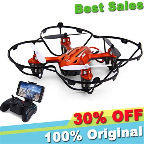 JJRC H6W Mini RC Drone 2MP HD Câmera Wi fi tempo Real FPV Eixo de