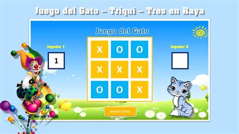 Juego Del Gato Triqui Tres En Raya Powerpoint Youtube