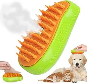 Cat Steamy Brush In Cat Brush With Steam Self Cleaning Steamy