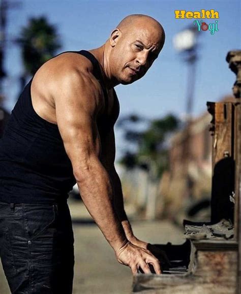 Vin Diesel Workout Routine And Diet Plan Fitness Training For Fast