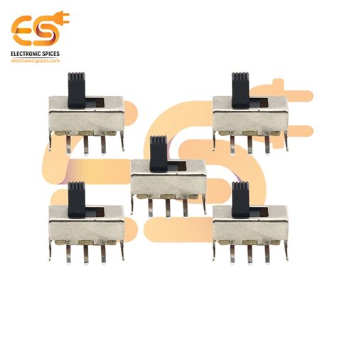 Buy Ss F G A V Spdt Pin Slide Switch Pack Of Pcs