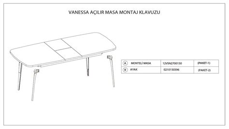 Vanessa Yemek Odasi Vsn Vevb Montaj Kilavuzlari