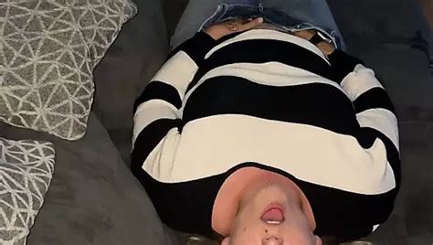 Masturbation Trembling Twitch Moaning Multiple Orgasms Bed Underwear Horny Hot Blonde Solo