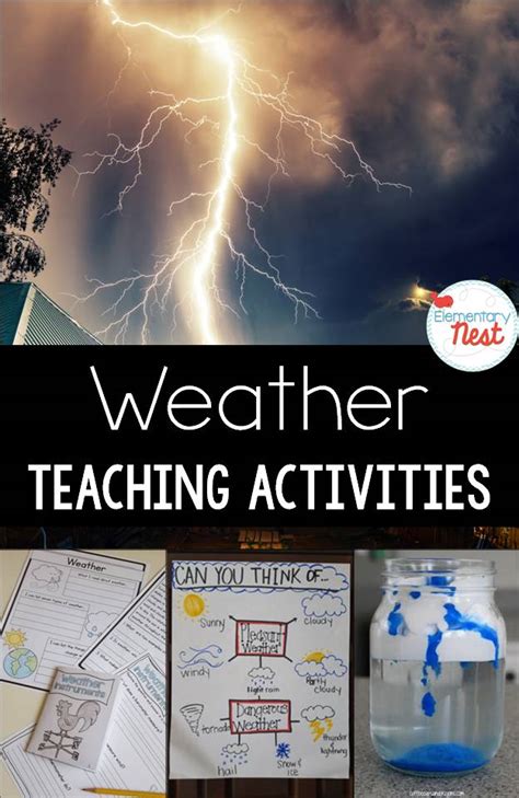 Teaching Weather Activities And Resources Elementary Nest