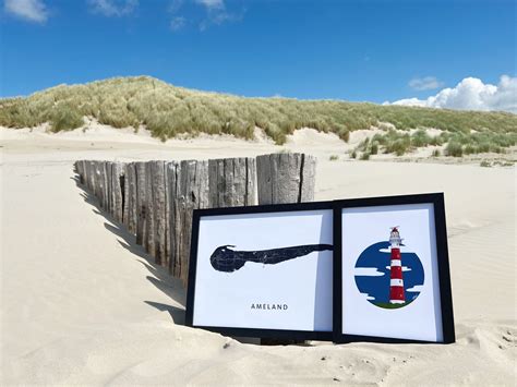 Heerlijk Zomers Plaatje Op Het Strand Van Ameland Beide