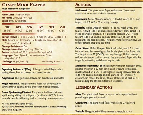 Giant Mind Flayer Runearthedarcana