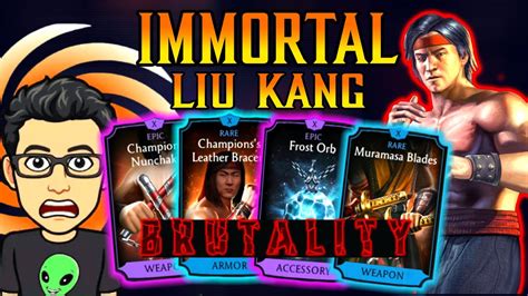 Mk Mobile Immortal Klassic Liu Kang Mk Mobile Best New Equipment Liu