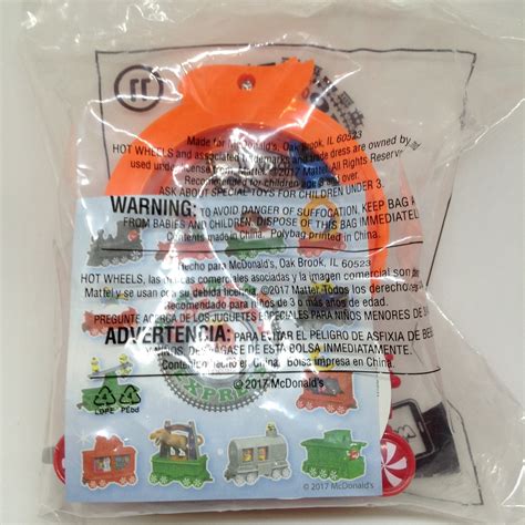 JULIAN S HOT WHEELS BLOG Holiday Express Hot Wheels Train Car 2017 McDonald S Happy Meal Toy 11