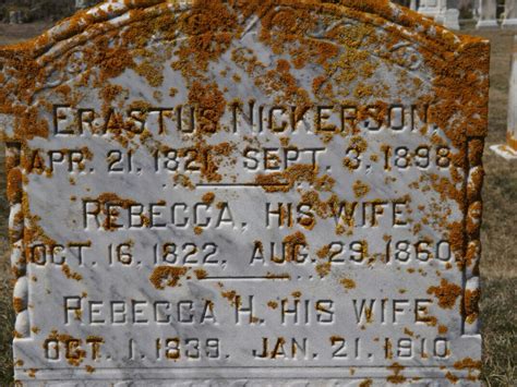 Rebecca Helen Kendrick Nickerson 1839 1910 Memorial Find A Grave