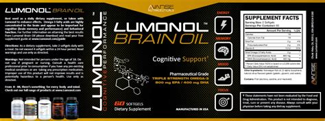 LumUltra Brain Oil - Best Nootropic to Support Brain Cell Regeneration