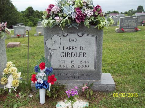 Larry Dane Girdler 1944 2000 Find A Grave Memorial