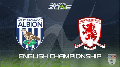 West Brom Vs Middlesbrough Preview And Prediction 2022 23 English