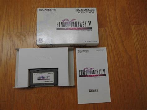 Ff5 アドバンス 箱 説明書完備 ファイナルファンタジー5ロールプレイング｜売買されたオークション情報、yahooの商品情報をアーカイブ