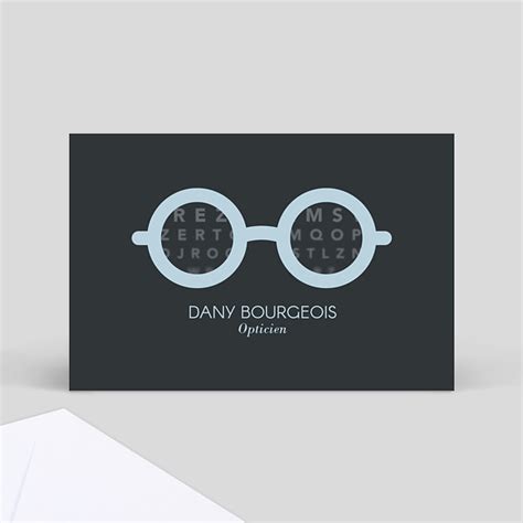 Cartes De Visite Opticien Popcarte