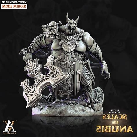 Anubian Brutes N3 De Archvillain Games Empire Of Sands Scales Of