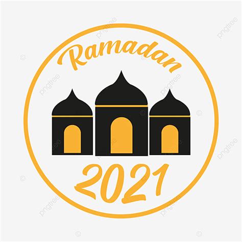 Ramad N Mubarak Imagen Png Con Mezquita Negra Png Ramad N Mubarak