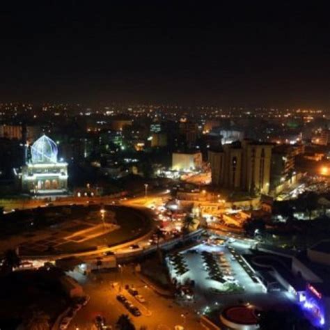 Baghdad City At Night