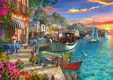 Grandiose Greece 1000 Pieces Ravensburger Puzzle Warehouse