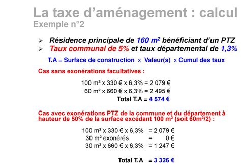 RÉFORME DE LA FISCALITÉ DE LAMÉNAGEMENT ppt télécharger