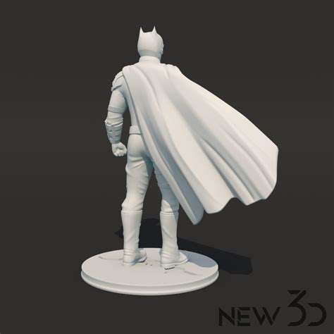 Batman Robert Pattinson 3d Model 3d Printable Cgtrader