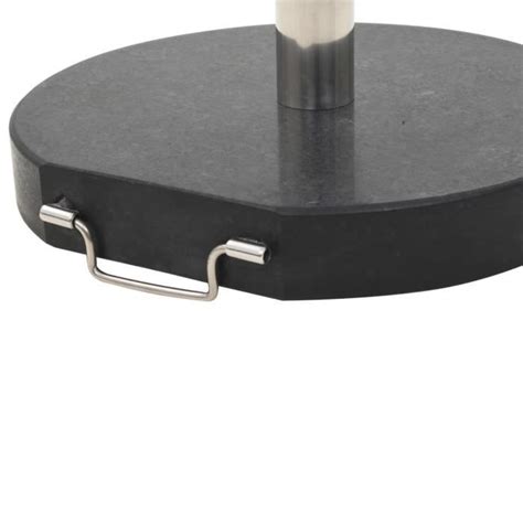 ABB Socle De Parasol Granite 28 5 Kg Rond Noir Qqmora BSD44433