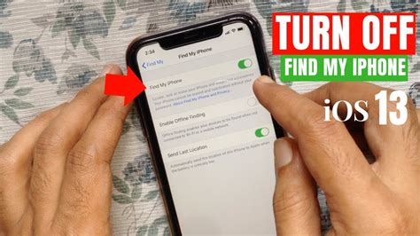 How To Turn Off Find My Iphone In Ios 13 Youtube