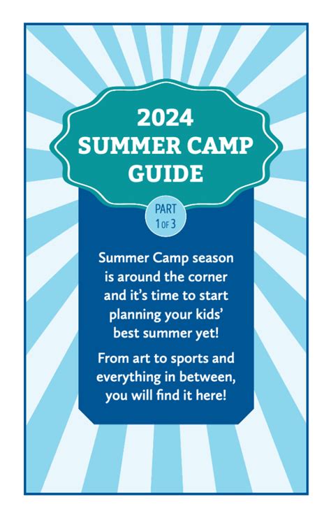 March 2024 Summer Camp Guide Nw Kids Magazine