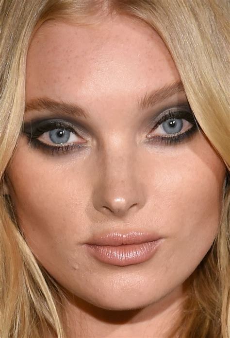 Close Up Of Elsa Hosk At Harpers Bazaars 2017 Icons Party