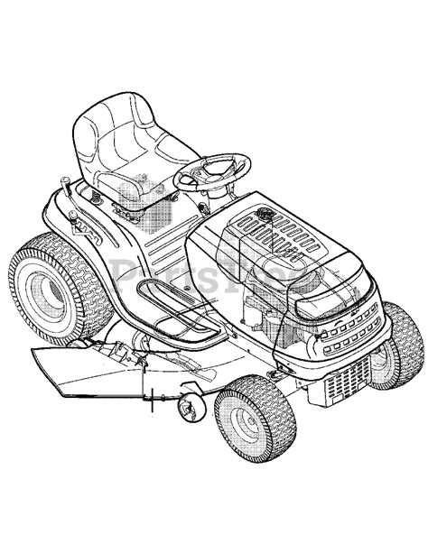 White Outdoor Lt542G Belt Diagram / Fits cub cadet ltx1040, ltx1042kh, ltx1042kw. | TheUpbeatImages